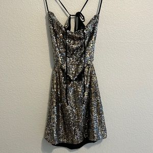 Sequin mini dress